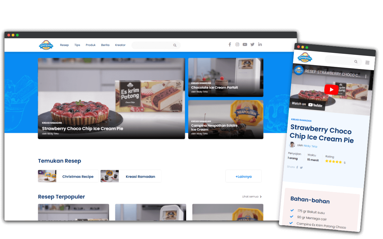 Kreasi Es Krim Kita Showcase