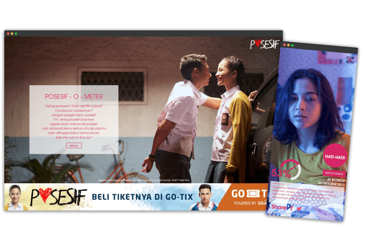 Posesif-o-meter Showcase